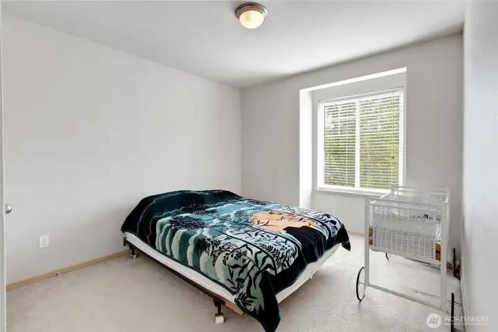 A third secondary bedroom. Each bedroom is larger than the last