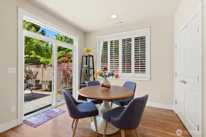 Kitchen nook