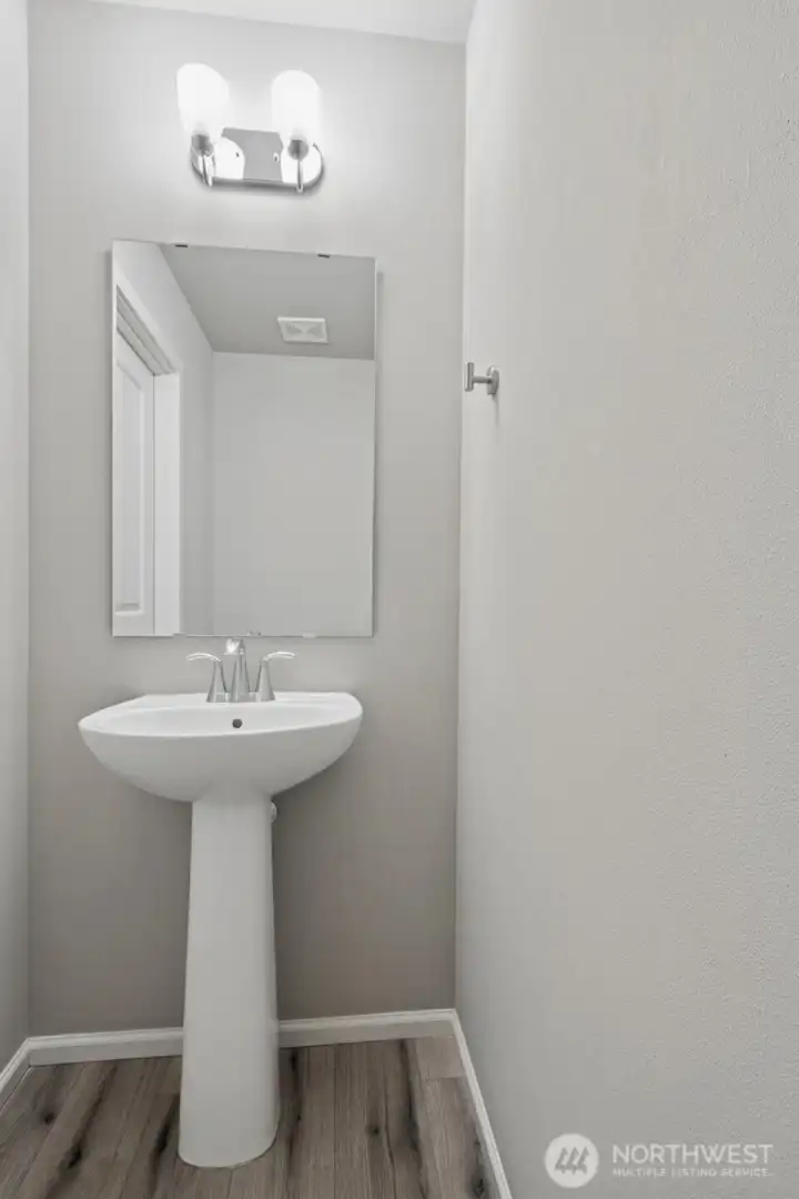 Main floor powder room