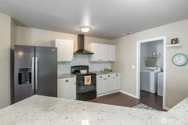 All appliances stay.