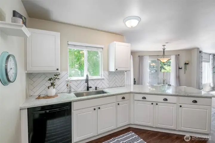 Everyone needs a window over their sink.