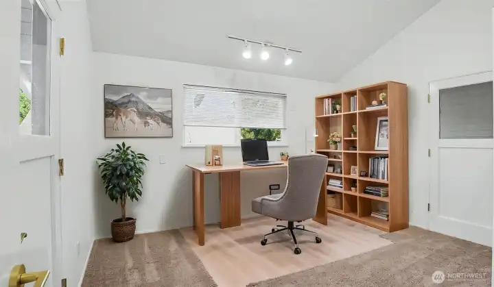 Office/Bedroom on main floor. Office/Bedroom on main floor.