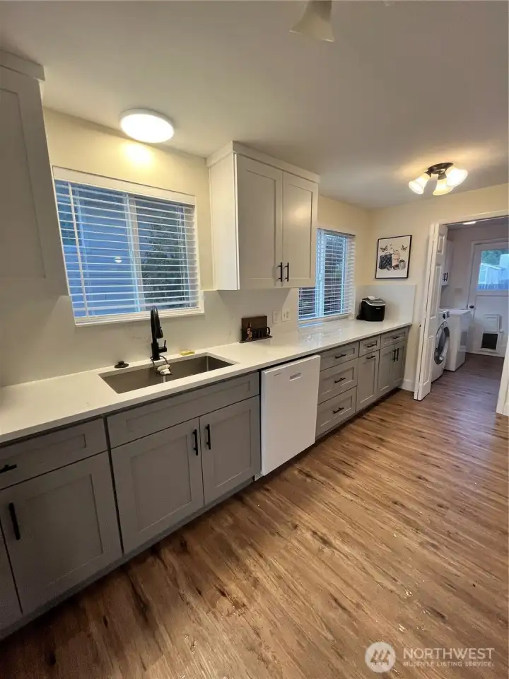 Renovated kitchen