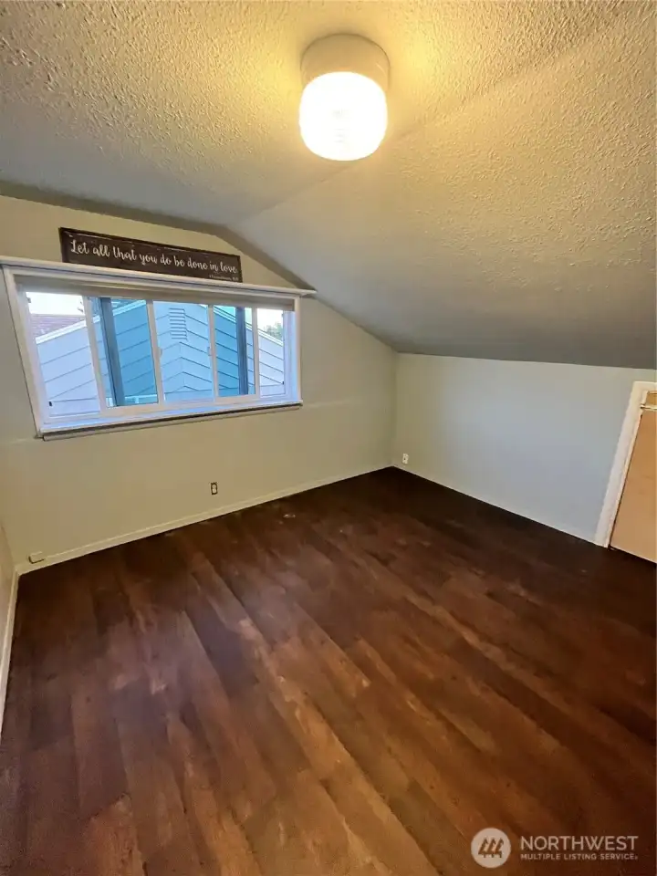 Upstairs bedroom/den or office