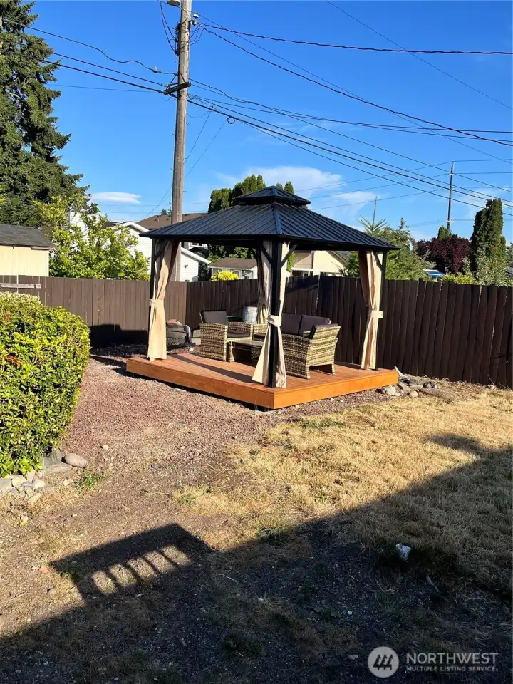 New gazebo