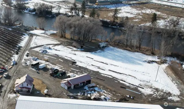 Aerial of the property