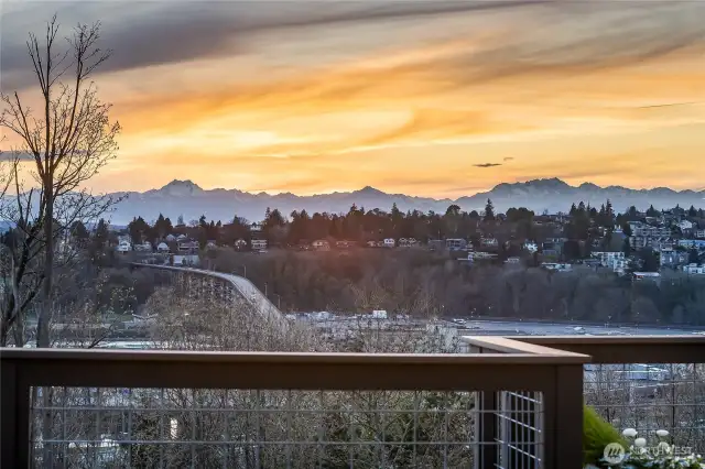 Sunsets from the deck.