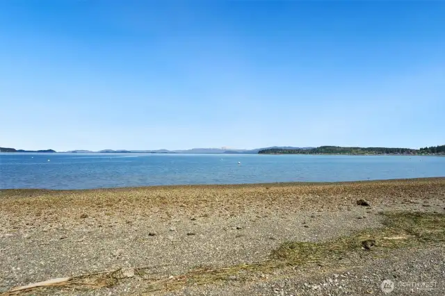 Walk on the beach, kayak, paddleboard, go crabbing from your own backyard.
