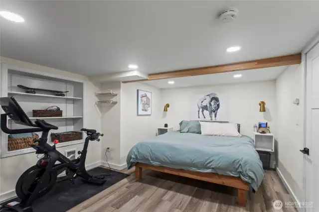 Lower level bonus room.