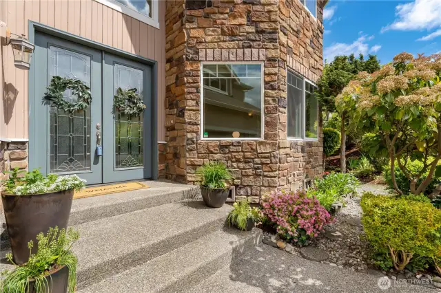 Front entrance