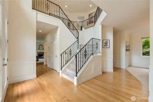 beautiful first staircase on main entrance