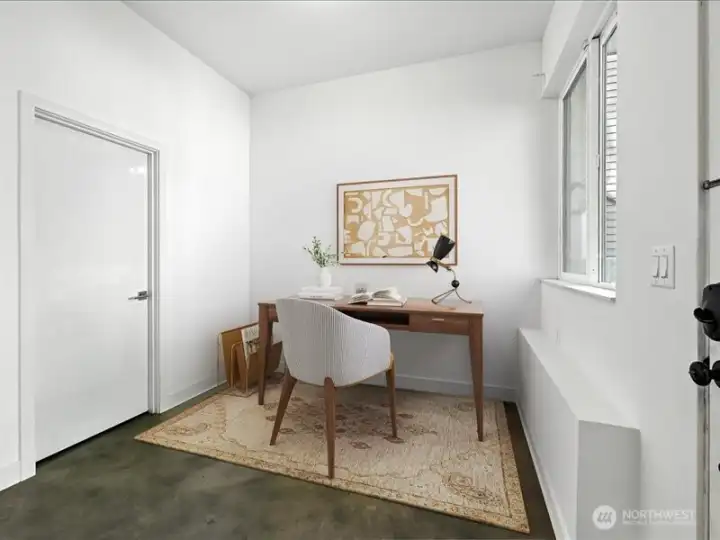 Virtually Staged Office