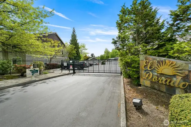 Secure gated entry