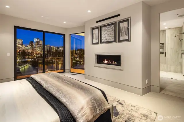 Primary Suite w/ Bellevue Skyline and Meydenbauer Bay
