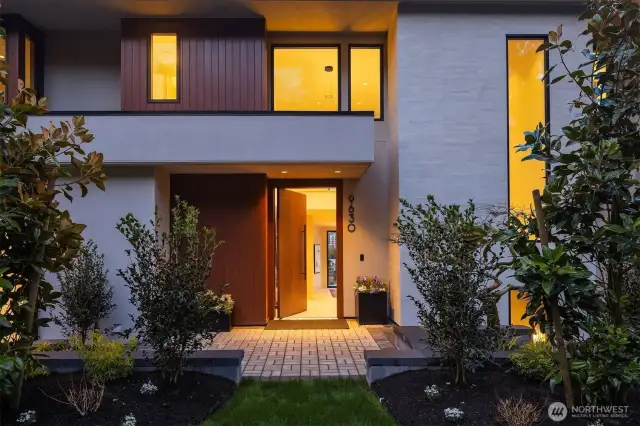 Pivot Entry Door