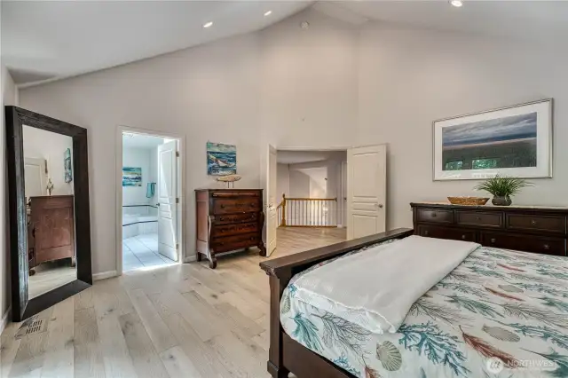 Another view of the primary suite.