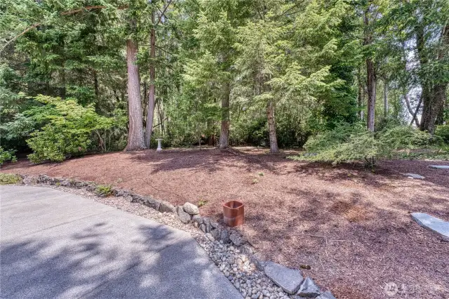 Plenty of backyard space and privacy.