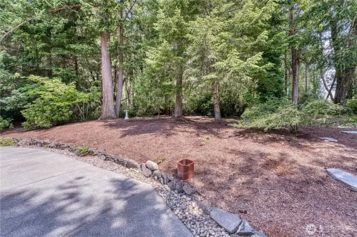 Plenty of backyard space and privacy.