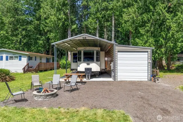 Plenty of space for extra campers