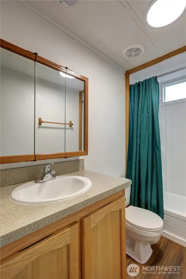 remodeled bath