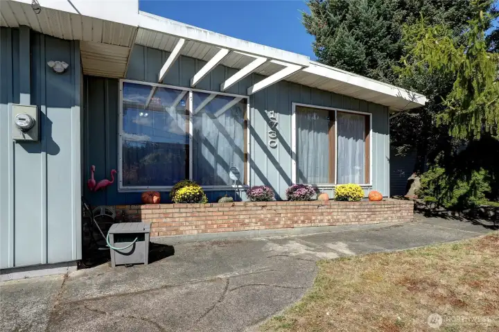 Front entrance