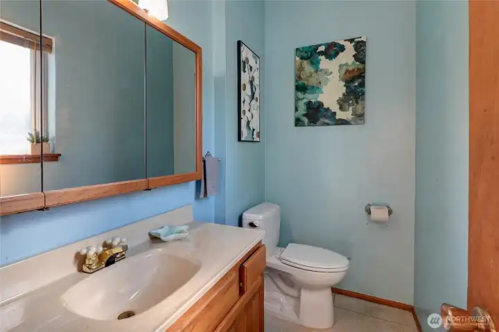 Primary half bath