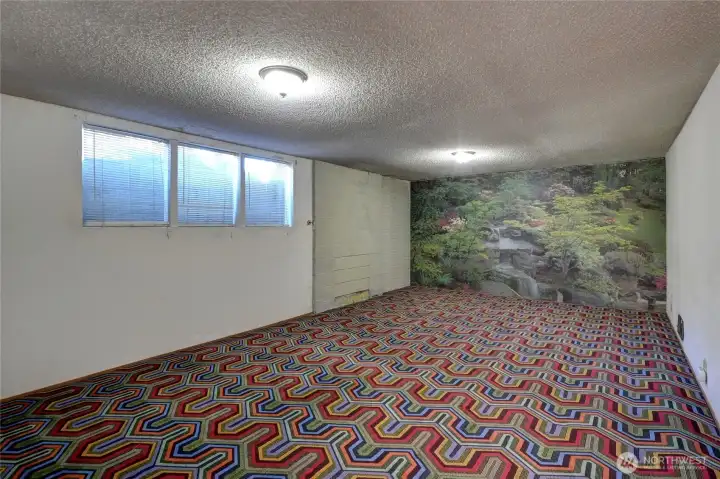 Lower level family room