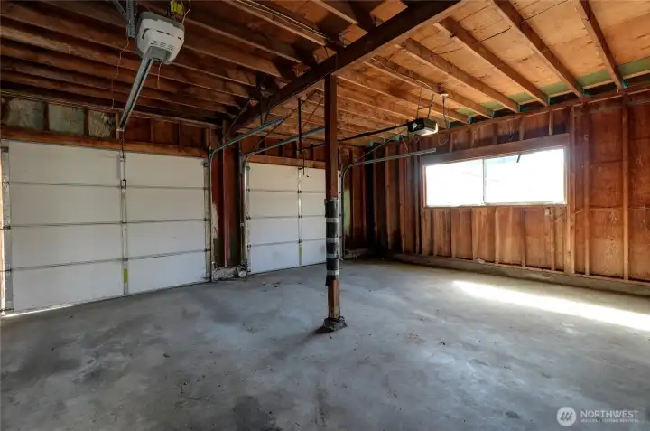 2-car garage