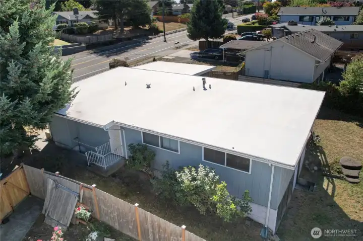 Aerial from east side