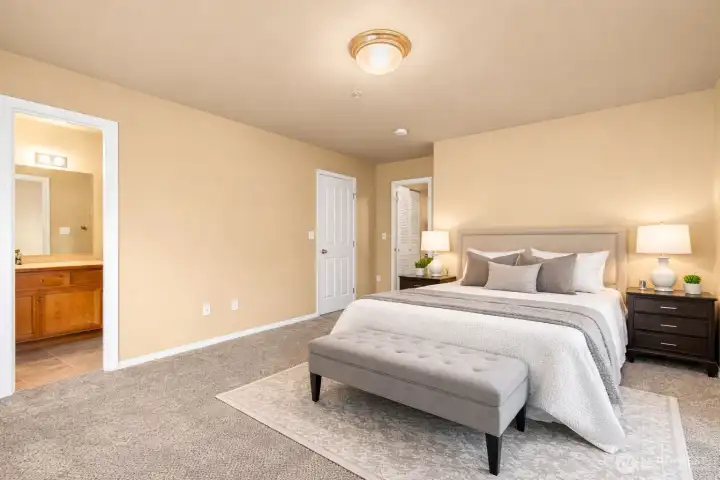 Primary bedroom-virtual staging