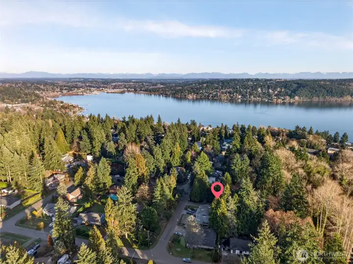 Located in the heart of Lake Forest Park