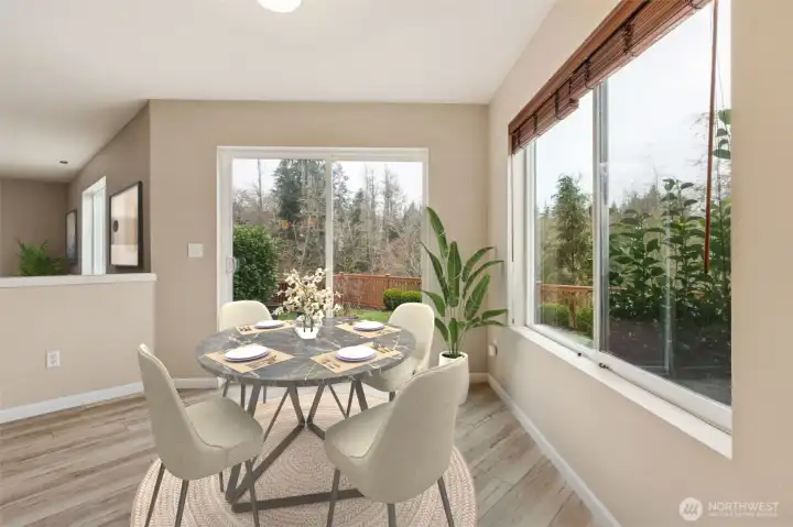 Dining Area *virtually staged*