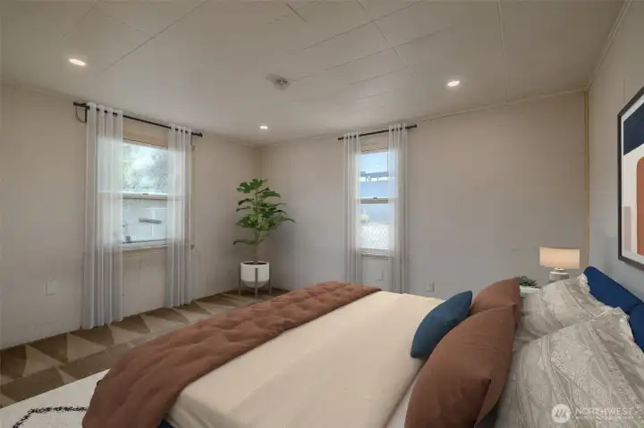 Bed 1 Virtually staged