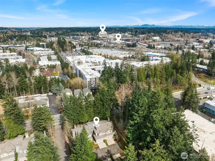 So close to Evergreen Medical and Totem Lake Village!