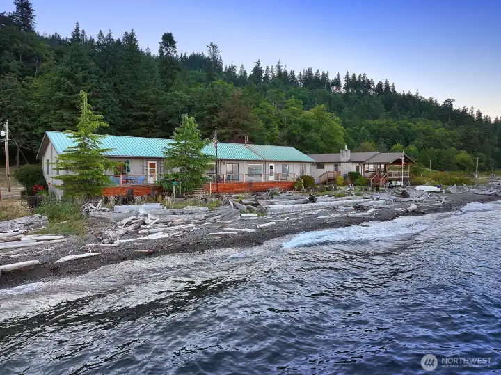 115+/- feet of South Whidbey waterfront