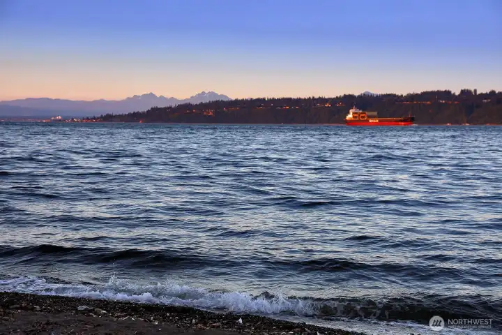 Ever-changing water views