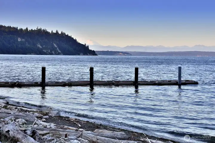 The nearby boat launch