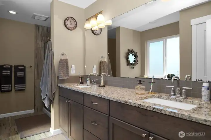 Spacious Primary Bath.