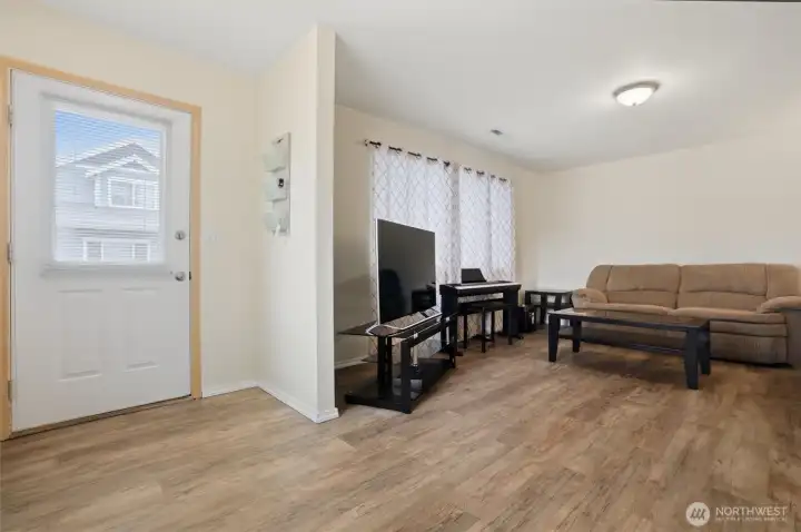 Updated easy care LVP flooring.