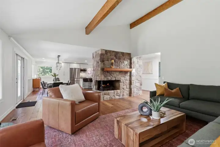 And exposed beams.