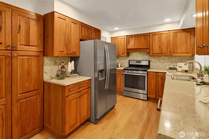 Tons of storage and pantry space.