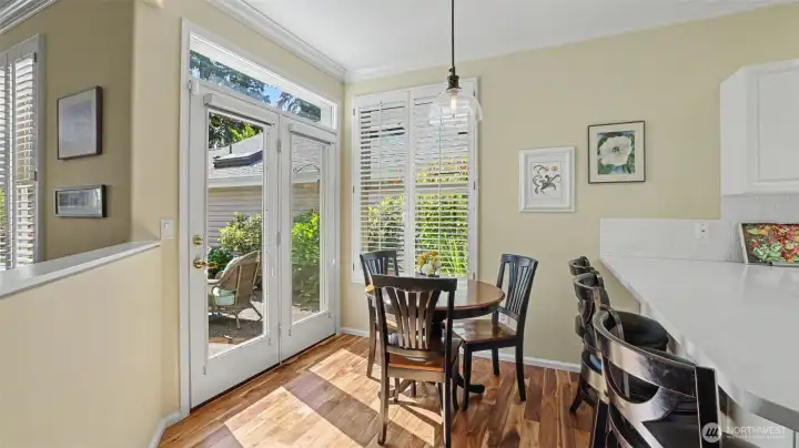 Natural light pours in. Kitchen overlooks a very private outdoor space Natural light pours in. Kitchen overlooks a very private outdoor space