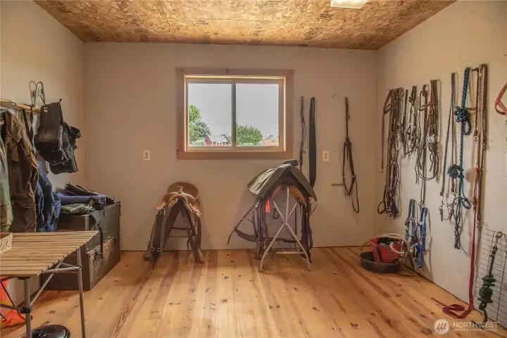 Heated tack room