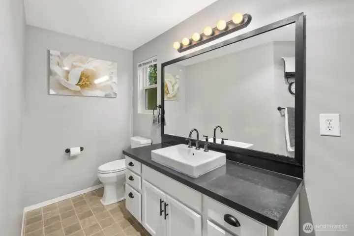 Primary bathroom Primary bathroom