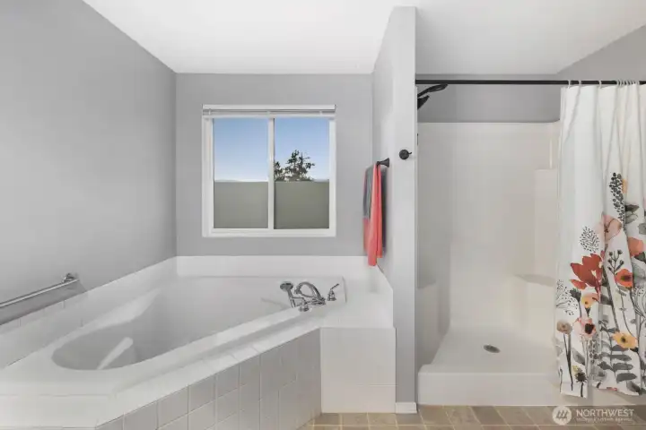 Primary Bathtub & Shower Primary Bathtub & Shower