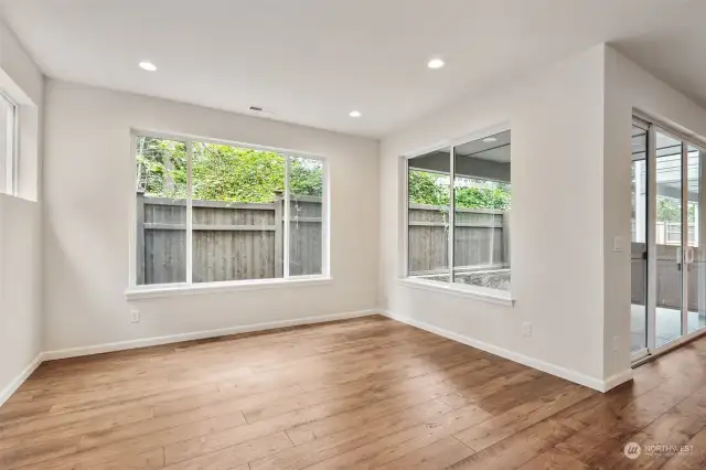 Dining nook example only