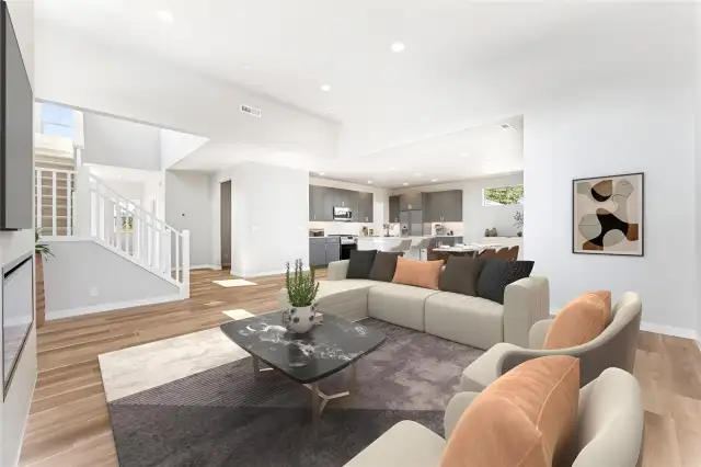 Virtual Staging in Actual Home!