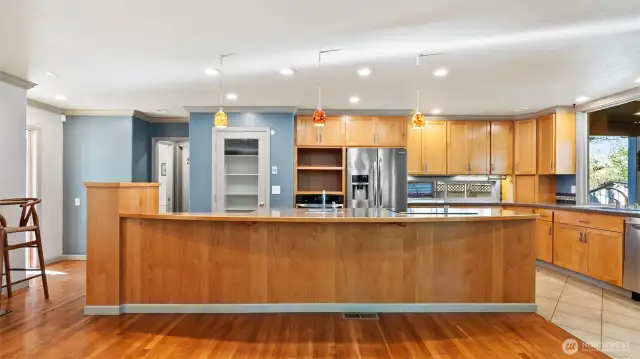 Large Kitchen Island