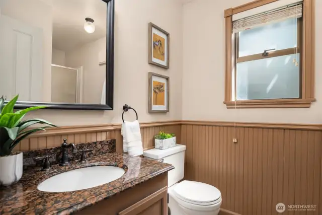 Bathroom on lower level