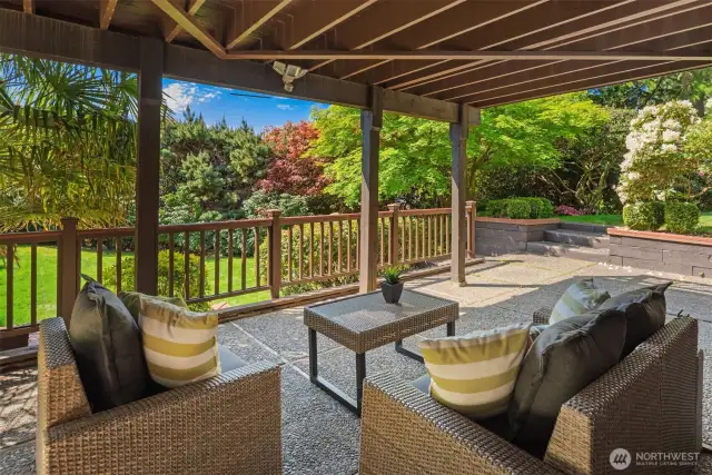 Covered outdoor space